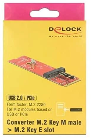 Kontrolierius Delock M.2 M- key - M.2 Raktas (63343)