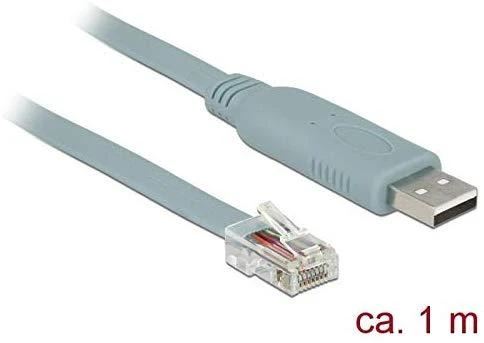 Adapteris USB Delock 63911 USB-A - RS-232 Pilka (63911)