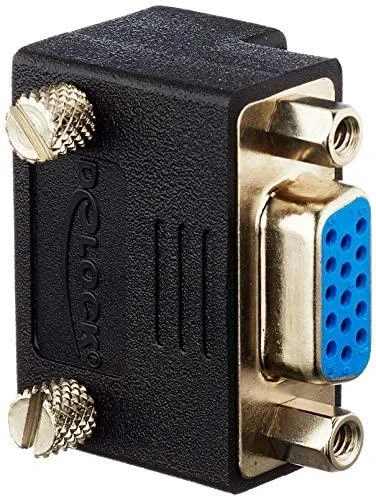 Adapteris AV Delock D-Sub (VGA) - D-Sub (VGA) juoda (65247)
