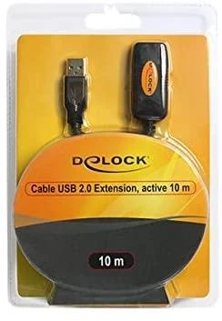 DELOCK Cable USB 2.0 plėtinys, aktyvus 10m