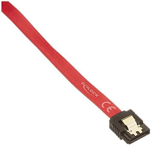 DELOCK Cable SATA 6 Gb/s 50cm tiesus/tiesus