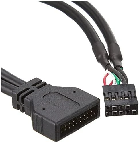 Kabelis Delock USB2.0 moteriškas>USB3.0 vyriškas