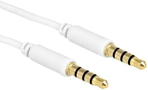 DeLOCK 0,5 m prailginimo laidas su auksinėmis 3,5 mm jungtimis