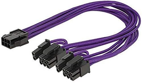 Delock Cable Power PCIe 6 kontaktų lizdas > 2 x 8 kontaktų vyriškas 30 cm