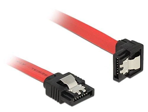 Delock SATA - SATA, 0.5m, Raudona (83979)