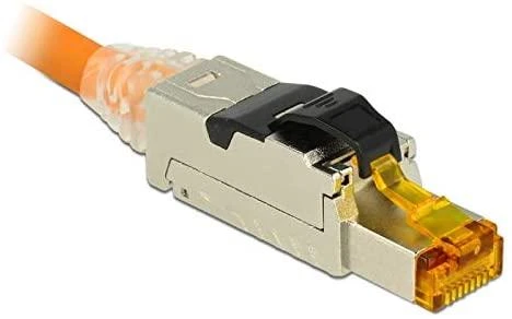 Delock RJ45 kištuko lauko mazgas Cat.6A metalinis