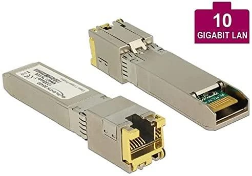 Delock 86460 – Varis – 10000 Mbit/s – SFP+ – TX – Metalinis – 0–65 °C