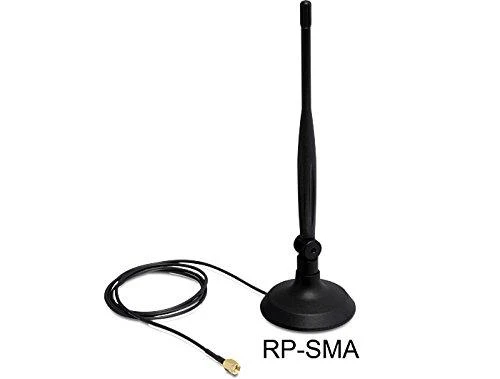 DLC DeLOCK 88413 tinklo antena Daugiakryptė antena RP-SMA 4 dBi
