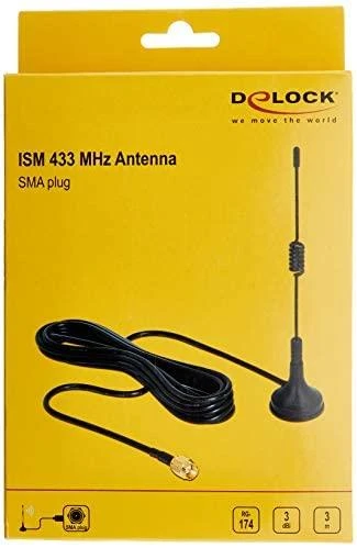 Delock antena ISM 433 MHz SMA 3 dBi omni star