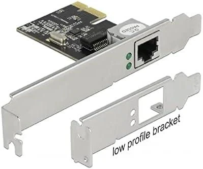 Delock PCI Express x1 Netzwerkkarte Gigabit LAN 1 x RJ45 RTL8111