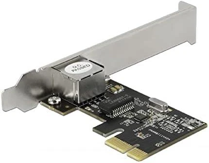 Delock PCI Express x1 Netzwerkkarte Gigabit LAN 1 x RJ45 RTL8111