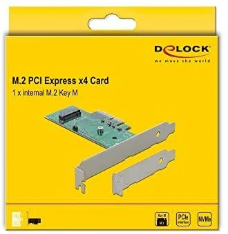 DELOCK PCIe x4 > 1 x M.2 NGFF