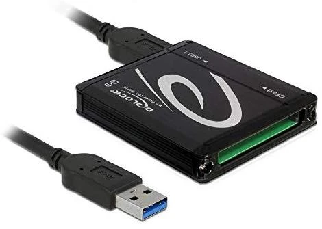 DELOCK kortelių skaitytuvas-USB3.0 CFAST
