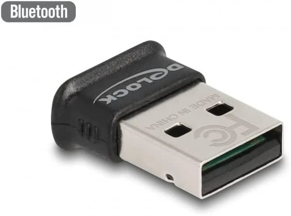 Delock USB Bluetooth 5.0 Adapteris Klasse 1 im Micro Design –