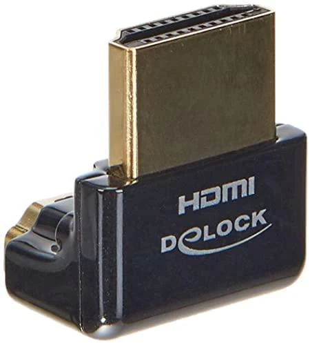 Delock HDMI adapteris 90 kampo stačiu kampu