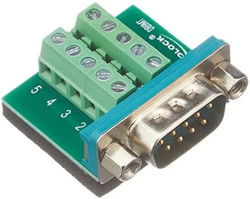 ADAPTERIO TERMINALO BLOKAS 10PIN->DB-9(COM)(M) DELOCK