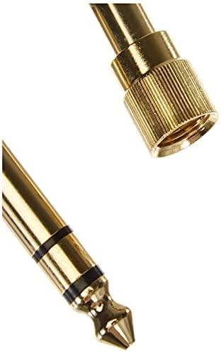 Adapteris AV Delock Jack 3.5mm - Jack 6.3mm auksinė (65983)