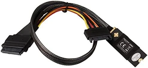 Delock M.2 Key M į U.2 SFF-8639 NVMe adapteris su 50 cm laidu