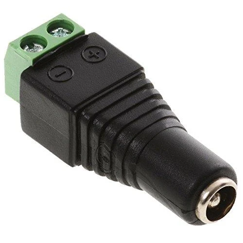 Delock adapterio gnybtų blokas > DC 2,5 x 5,5 mm lizdas