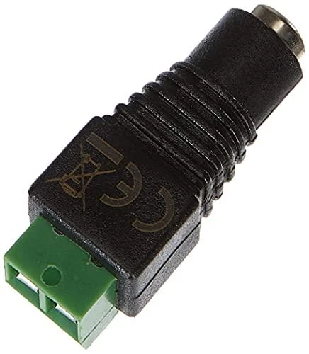 Delock adapterio gnybtų blokas > DC 2,5 x 5,5 mm lizdas