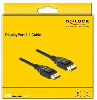 DELOCK Cable Displayport m/m 2m