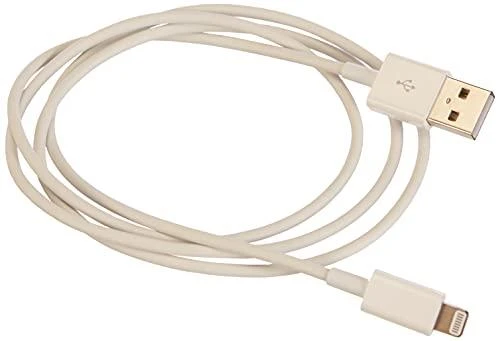 USB kabelis Delock USB-A - Žaibas 1 m Balta (83000)