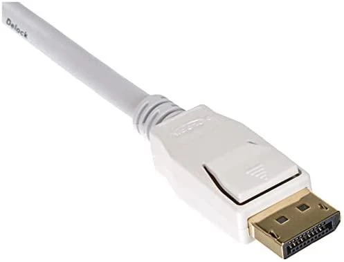 Kabelis Delock DisplayPort – DisplayPort 5m balta (84879)