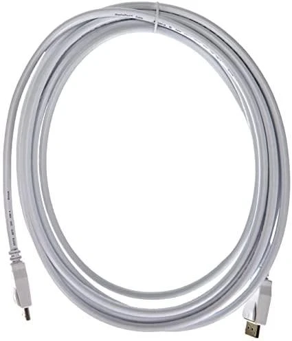 Kabelis Delock DisplayPort – DisplayPort 5m balta (84879)