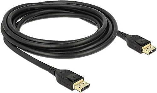 DLC DELOCK DisplayPort kabelis 8K 60 Hz 3 m DP 8K sertifikuotas