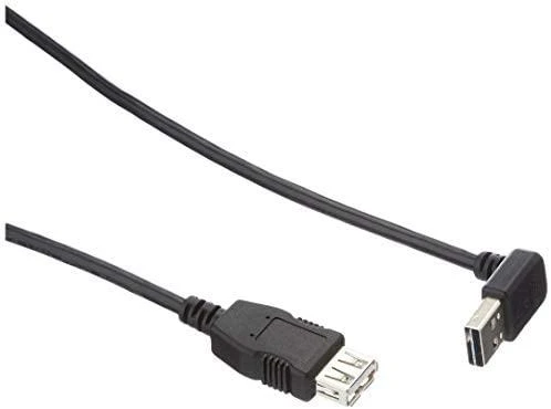 Kabelis USB Delock USB-A - USB-A 1 m Juodas (83547)