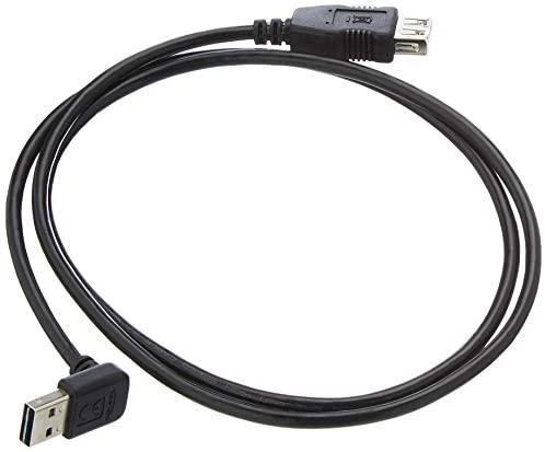 Kabelis USB Delock USB-A - USB-A 1 m Juodas (83547)