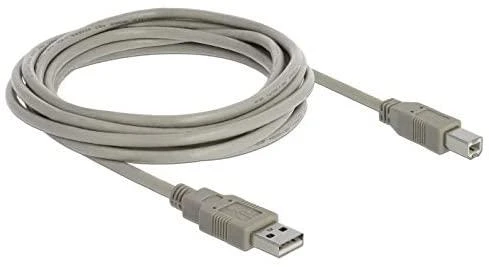 Sonstige Kabelis USB Delock USB-A - USB-B 3 m Baltas (82216)