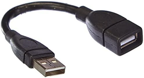 DELOCK kabelis USB 2.0 A kištukas > Moteriškas ShapeCable 0,15 m