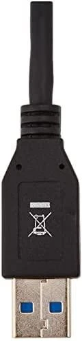 USB kabelis DeLOCK, 0,5 m, Type C ma - Type A ma, 3.1 Gen 2, juodas / 83869