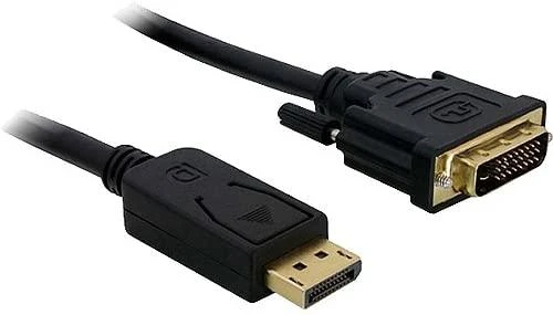 Delock kabelis Displayport 1.1 vyriškas > DVI 24+1 vyriškas pasyvus 3 m juodas