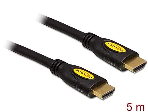 Delock kabelis HDMI-A kištukas > HDMI-A kištukas 4K 5,0 m