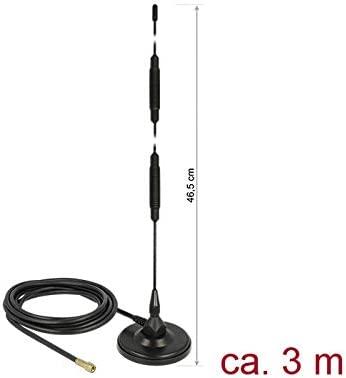 Delock Antenna LTE SMA vyriška 7 dBi standi (RG-58, 3 m)