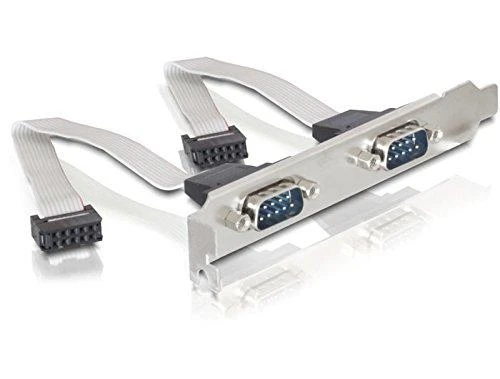 Kontroler Delock PCIe x1 - 4x RS-232 DB9 + LPT DB25 (89177)