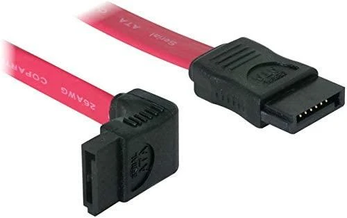 Delock SATA - SATA, 0.5m, Raudona (84220)