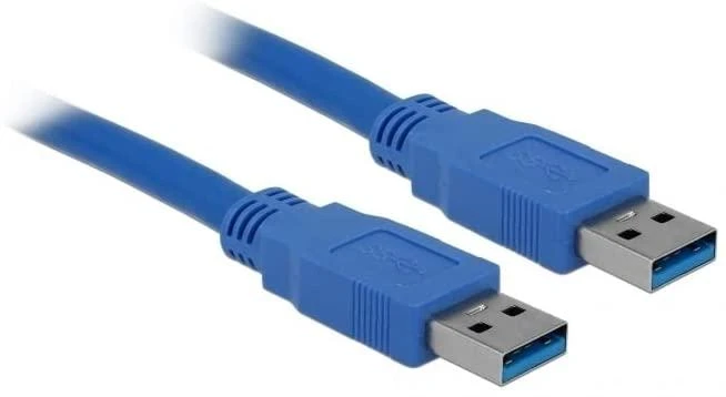 Kabelis USB Delock USB-A - USB-A 3 m Mėlyna (82536)