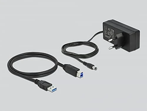 Delock USB 3.2 Gen 1 šakotuvas su 7 prievadais + 1 greito įkrovimo prievadu + 1 USB-C™ PD 3.0 prievadu