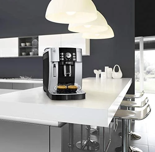 Kavos aparatas pilnai automatinis DeLonghi Magnifica ECAM 21.117.SB (1450W, sidabrinis color)
