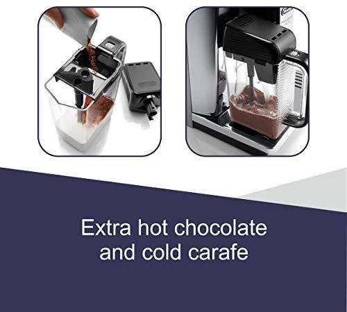 Kavos aparatas DELONGHI ECAM650.85.MS Fully-automatinis, 1450W, Inox/Juodas color