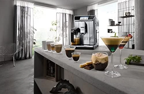 Kavos aparatas DELONGHI ECAM650.85.MS Fully-automatinis, 1450W, Inox/Juodas color
