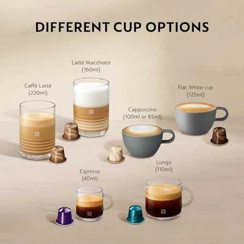 Kavos aparatas DELONGHI Nespresso EN640.W GRAN LATTISSIMA kapsulinis kavos virimo aparatas
