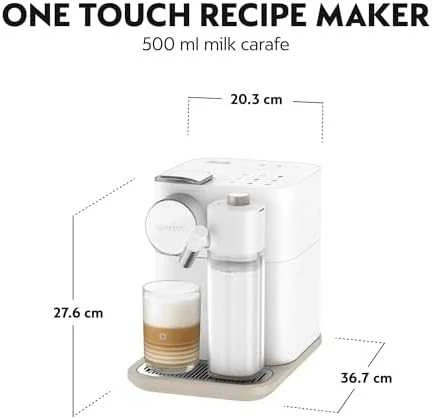 Kavos aparatas DELONGHI Nespresso EN640.W GRAN LATTISSIMA kapsulinis kavos virimo aparatas