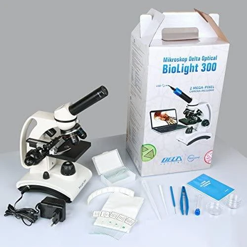 Deltaoptical Mikroskopas Biolight 300 su video kamera