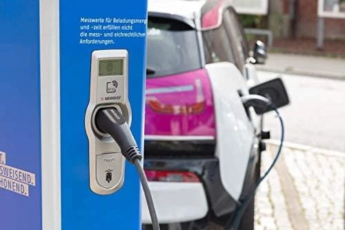 Elektromobilio įkrovimo kabelis DELTACO Type 2 - Type 2, 1 fazės, 16A, 3,6 kW, 7 m, juodas / EV-1207