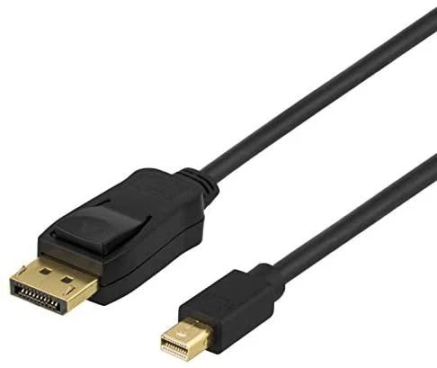 Kabelis DELTACO DisplayPort - mini DisplayPort, Ultra HD 30Hz, 10,8 Gb/s, juodas, 2,0m / DP-1121
