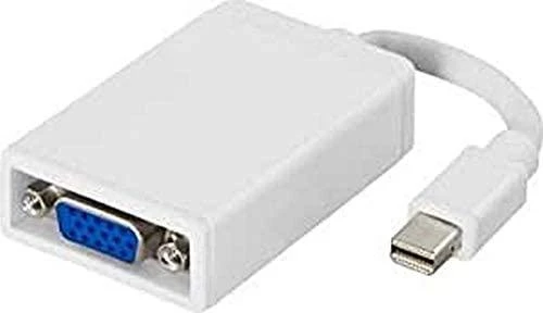 Adapteris DELTACO DisplayPort į VGA adapteris, 0,2m, baltas DP-VGA4
